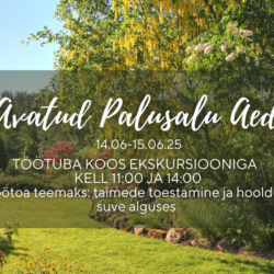 14-15 JUNE: Palusalu Garden: Open Garden Days, Estonia