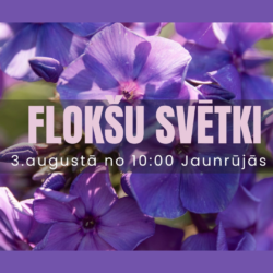 3.augusts: Flokšu svētki Jaunrūjās